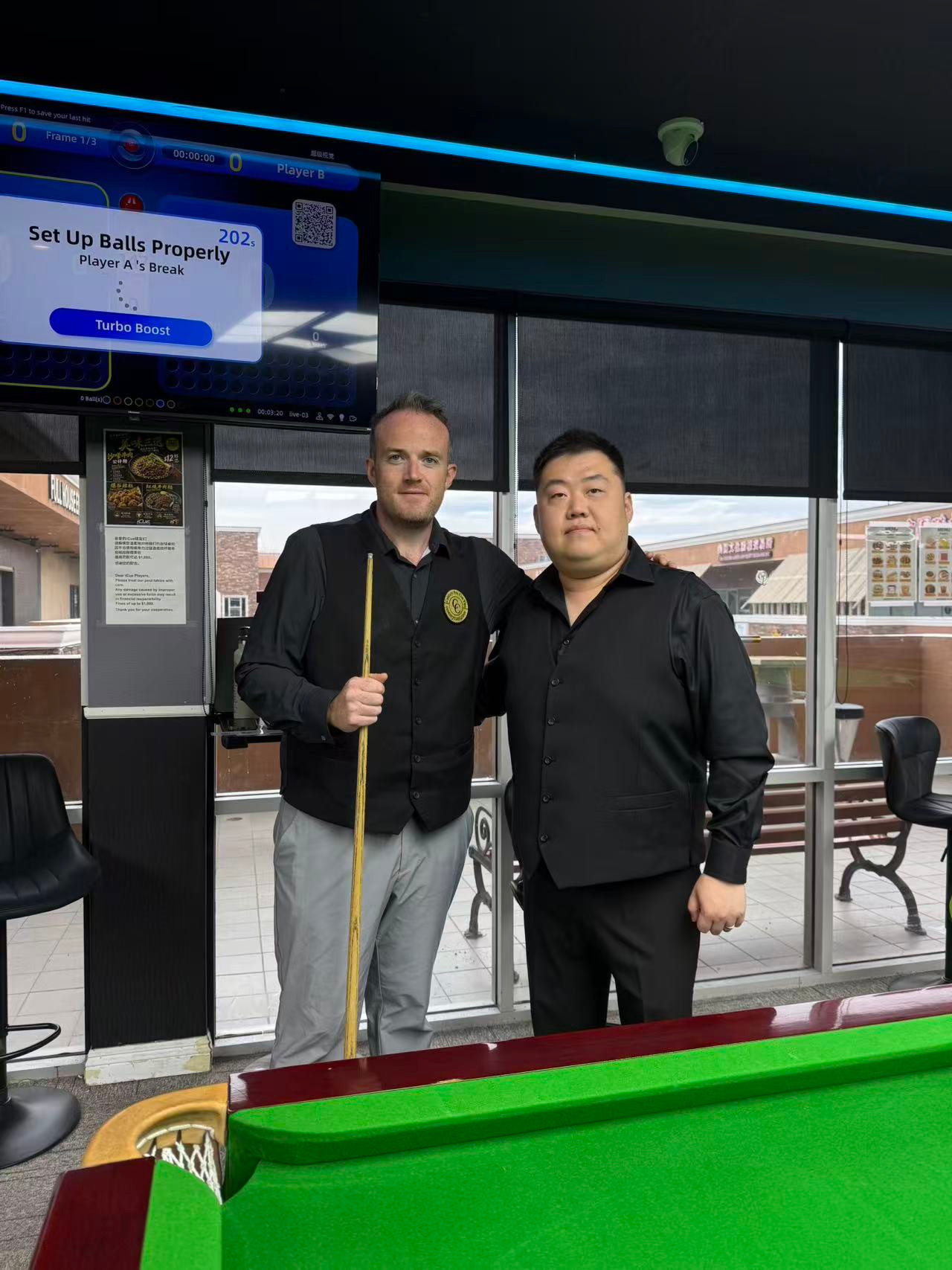 iCUE Snooker US Open Day 1 action photo
