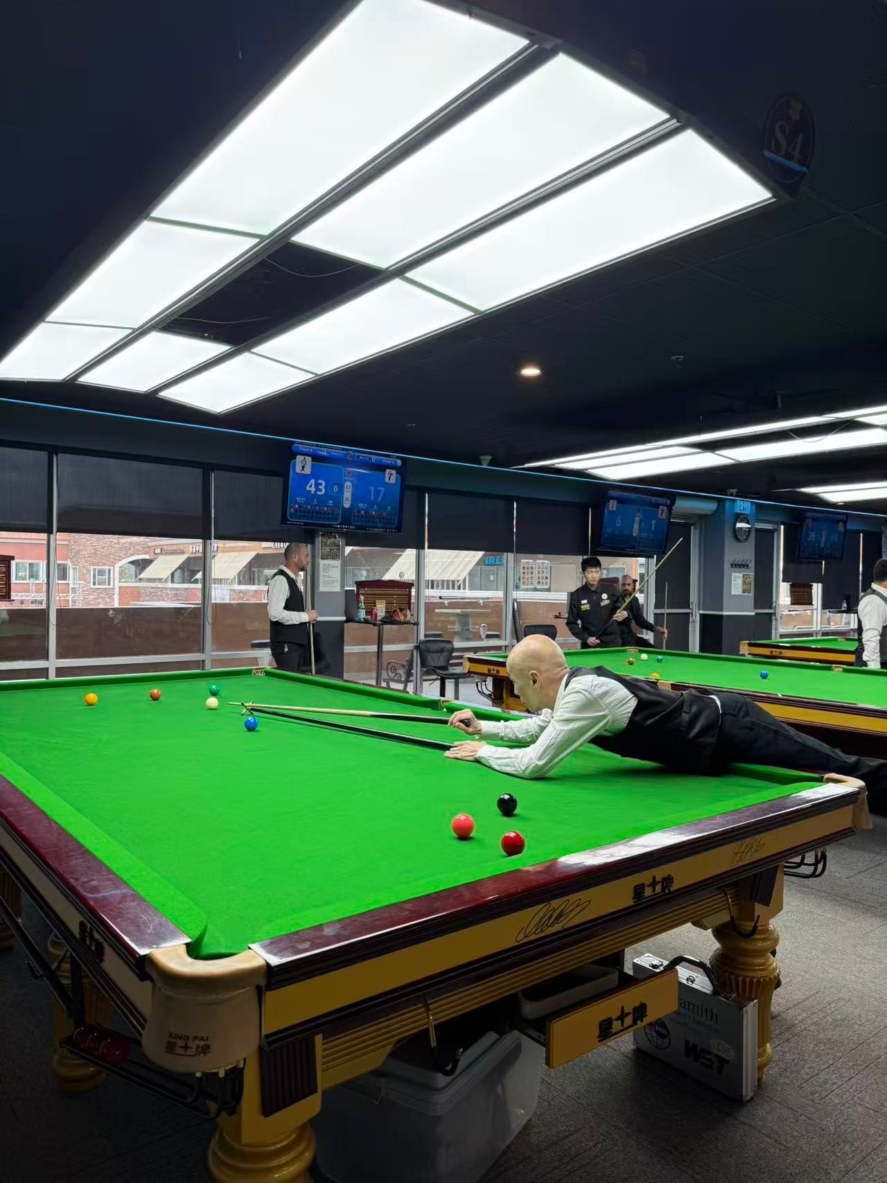 iCUE Snooker US Open Day 1 action photo