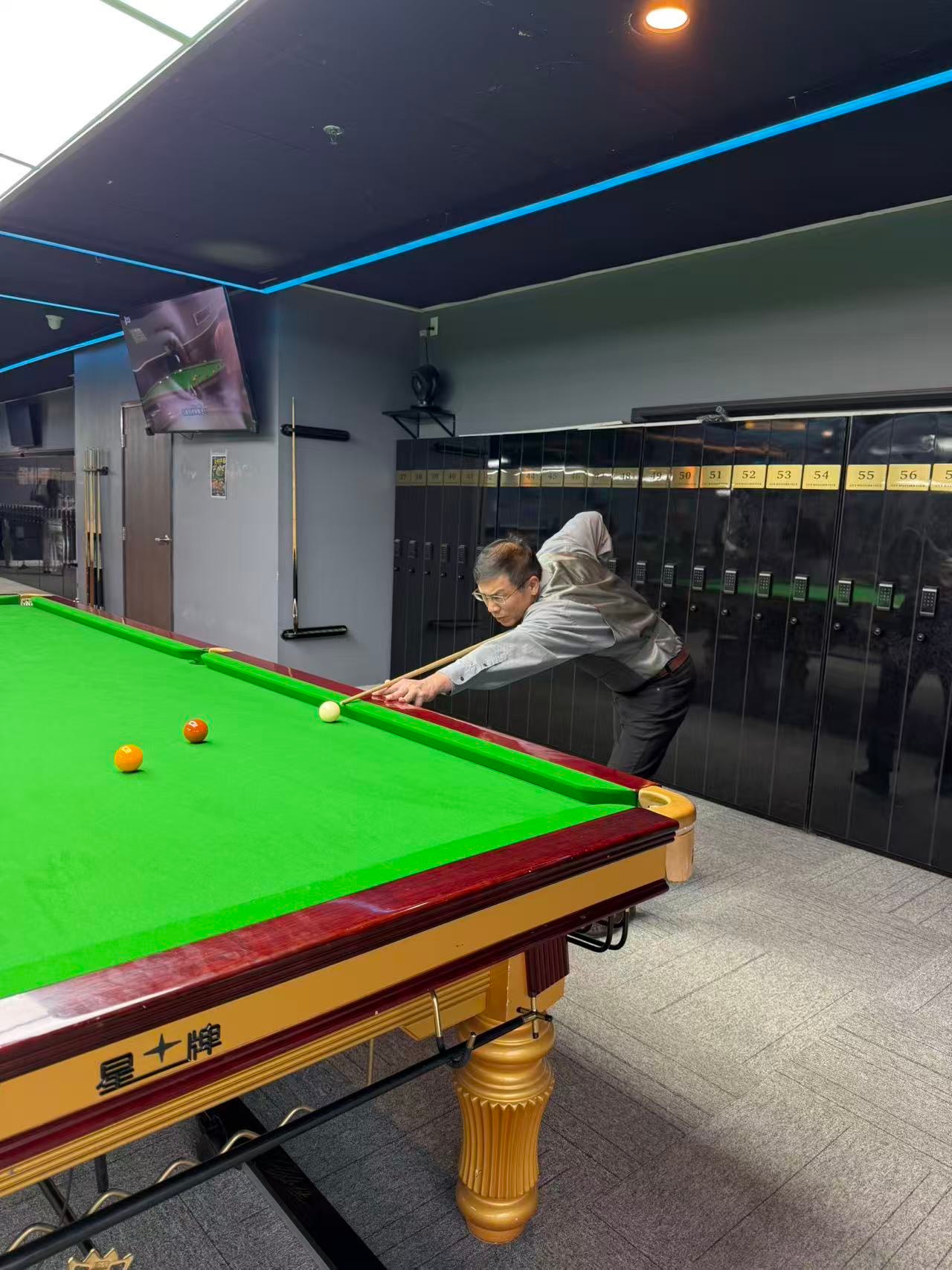 iCUE Snooker US Open Day 1 action photo