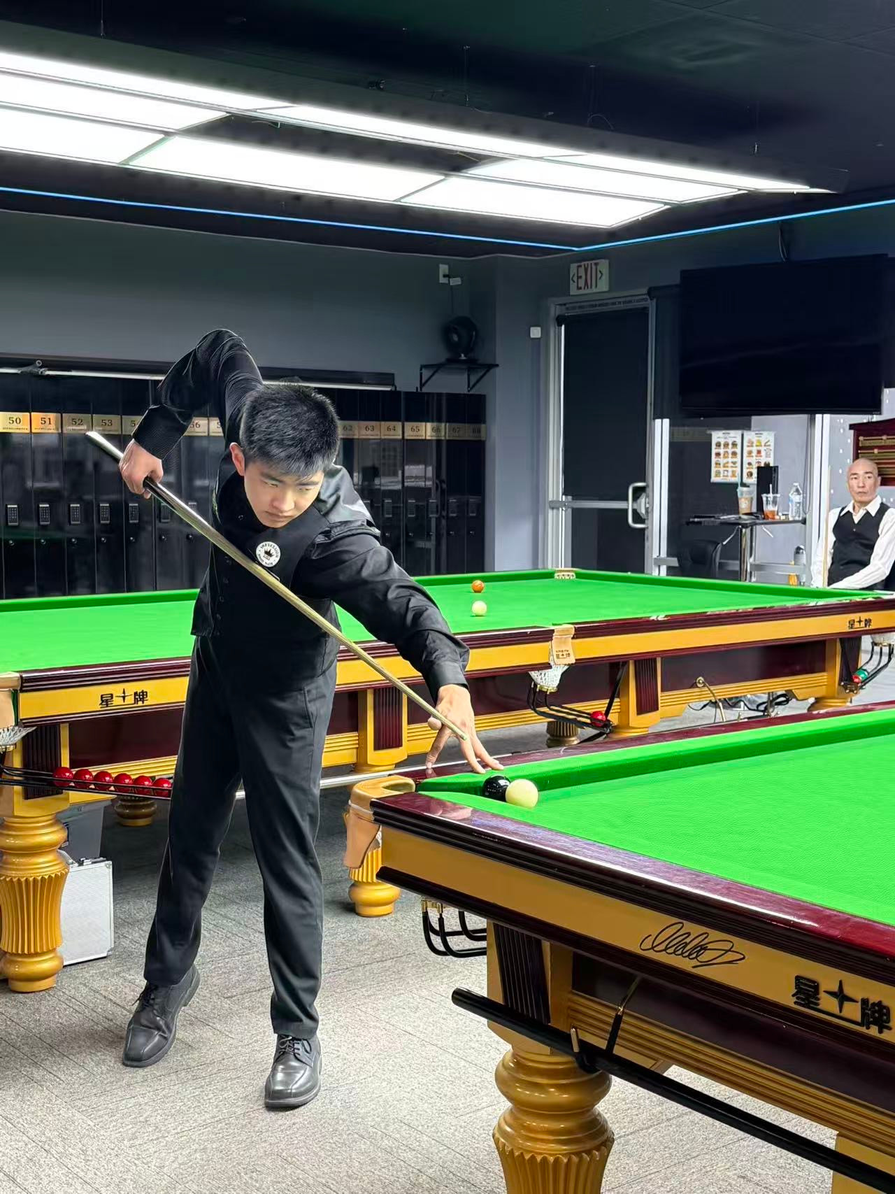 iCUE Snooker US Open Day 1 action photo