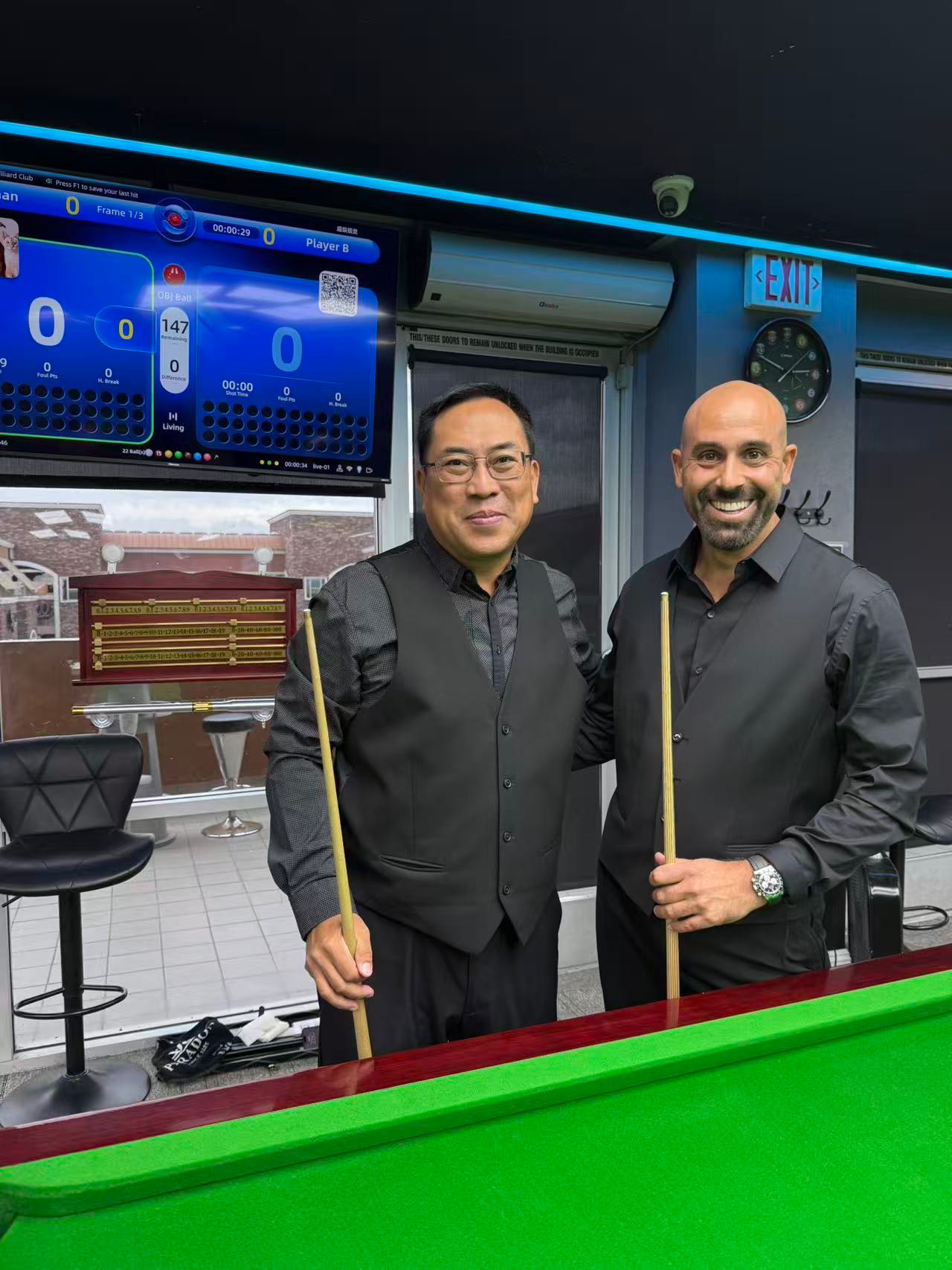 iCUE Snooker US Open Day 1 participant photo