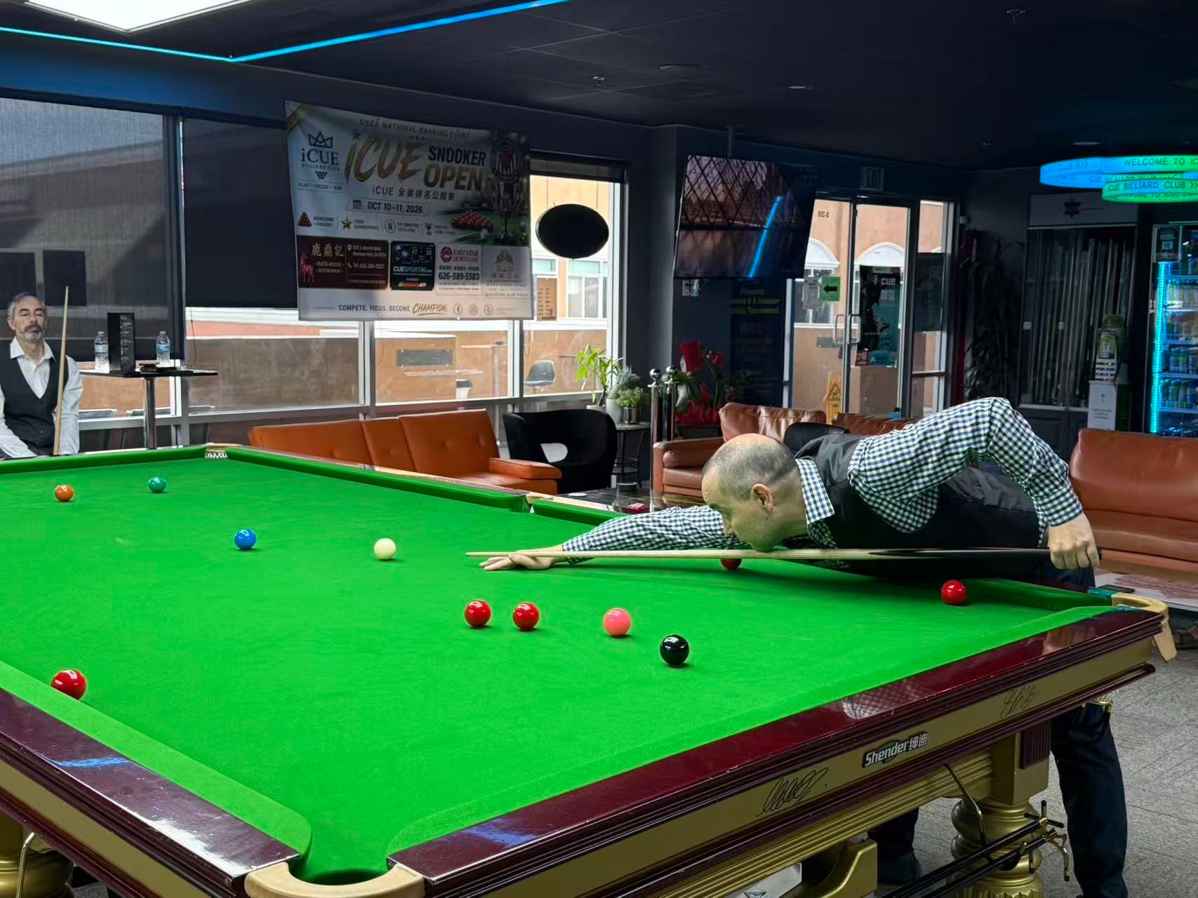 iCUE Snooker US Open Day 1 table photo