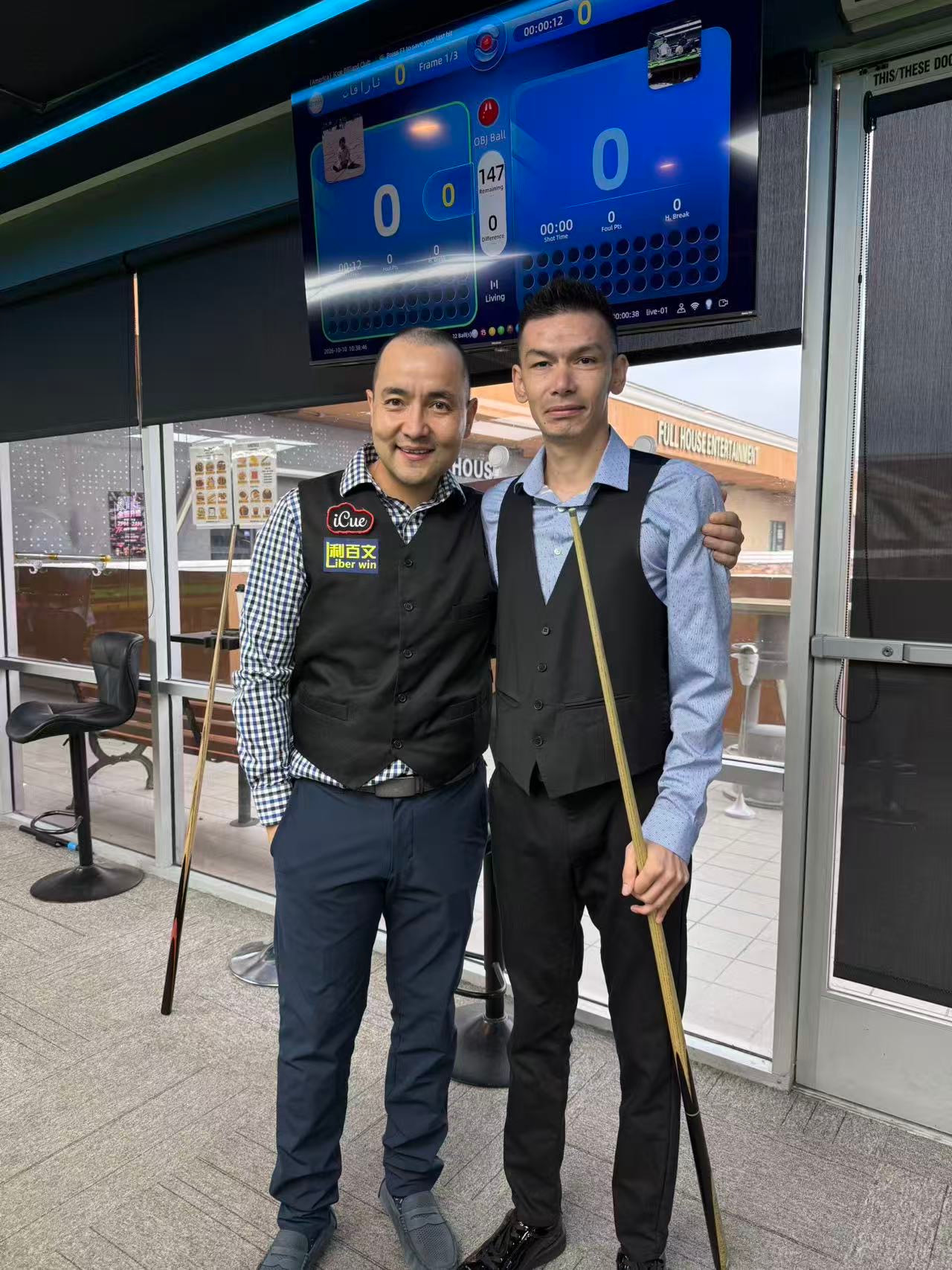 iCUE Snooker US Open Day 1 player photo
