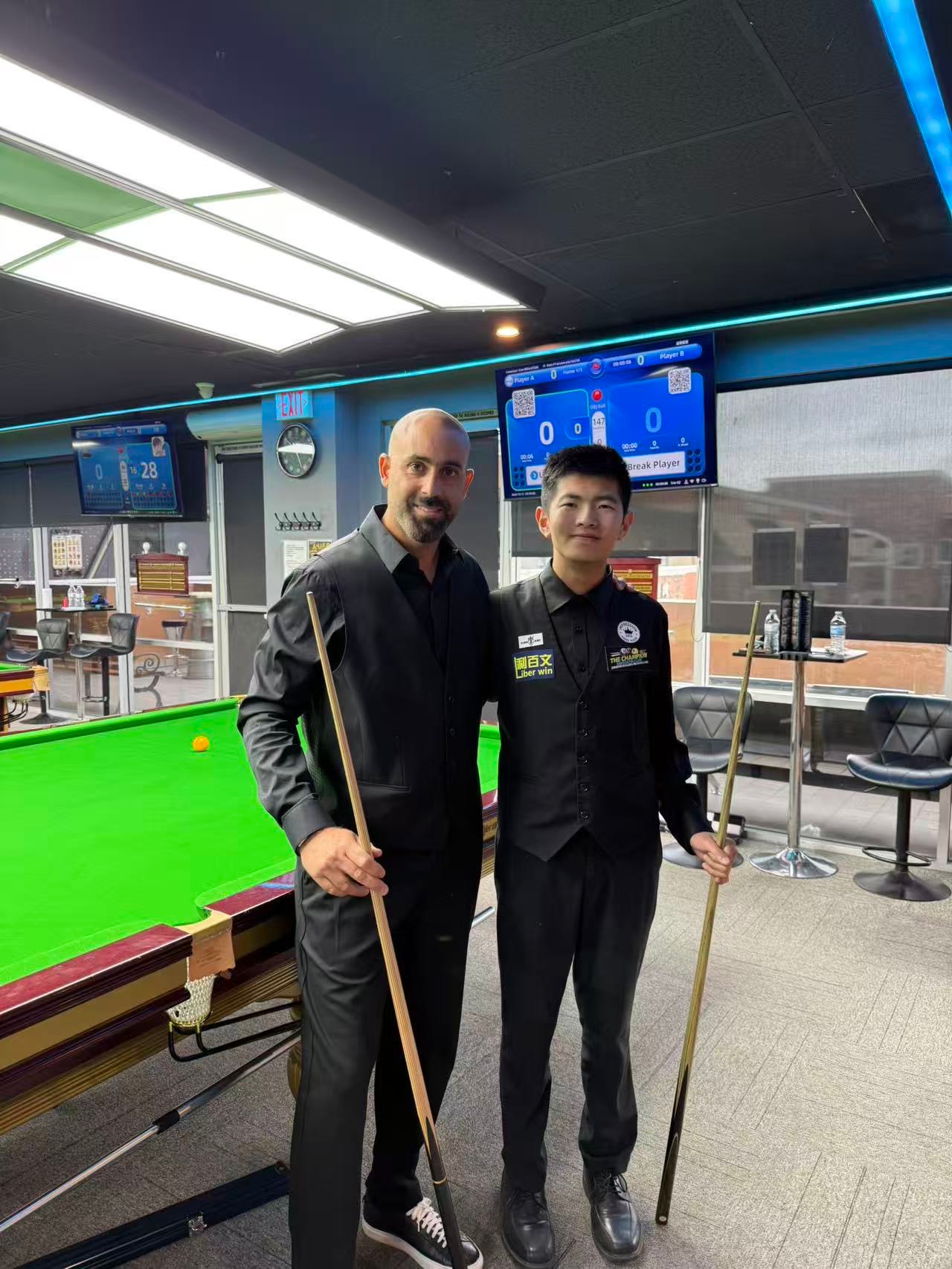 iCUE Snooker US Open Day 2 awards photo