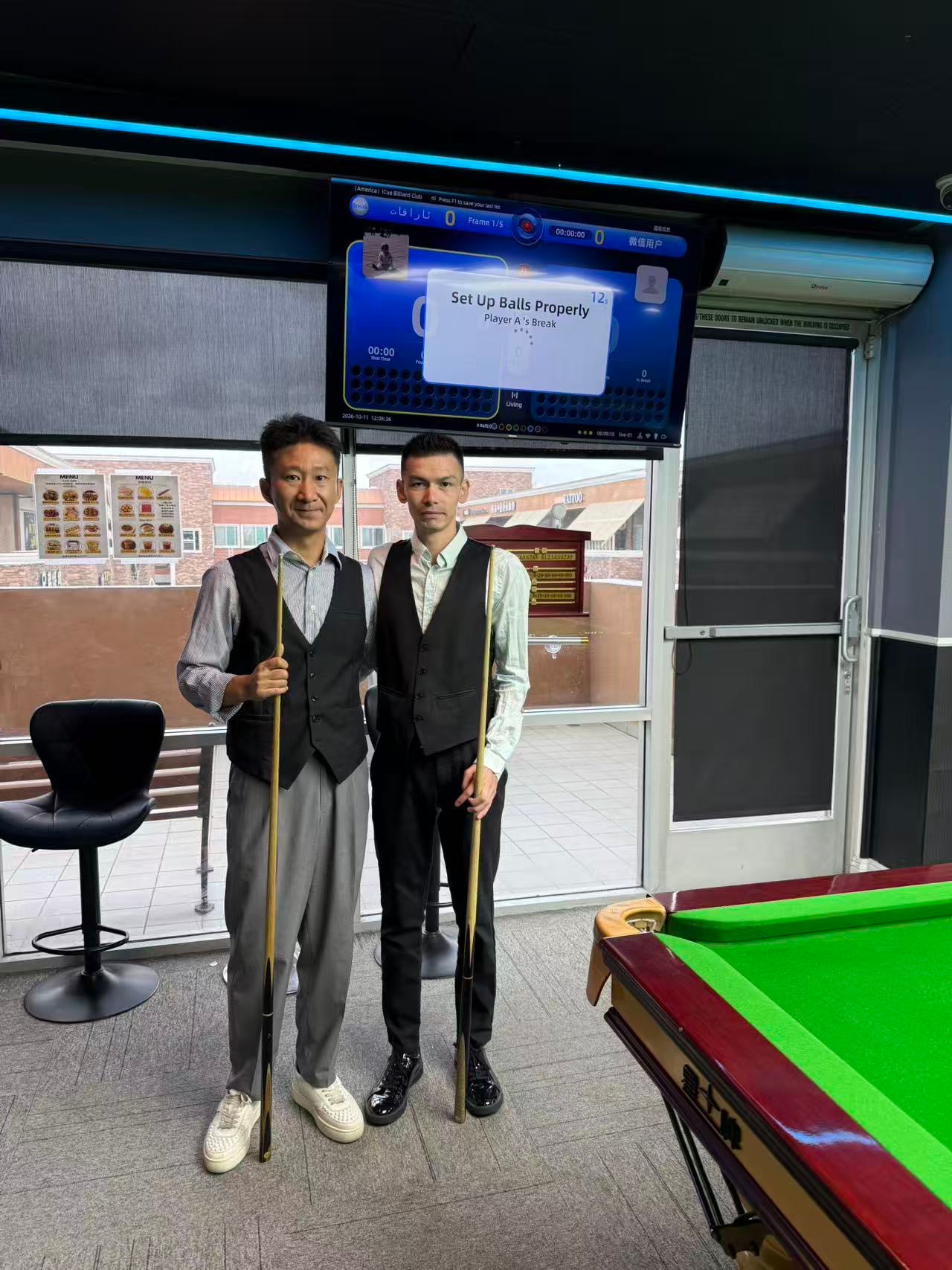 iCUE Snooker US Open Day 2 Jacky vs Arafati semifinal photo